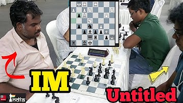 A Crazy Checkmate on the Board | IM Ravi Teja vs Chandar | CCS Chess Festival 2023