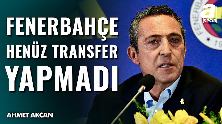 Ahmet Akcan: "Şampiyonlar Ligi'ne Kalmış Bir Fenerbahçe'de Seçimi Ali Koç Bence Kesin Kazanır"