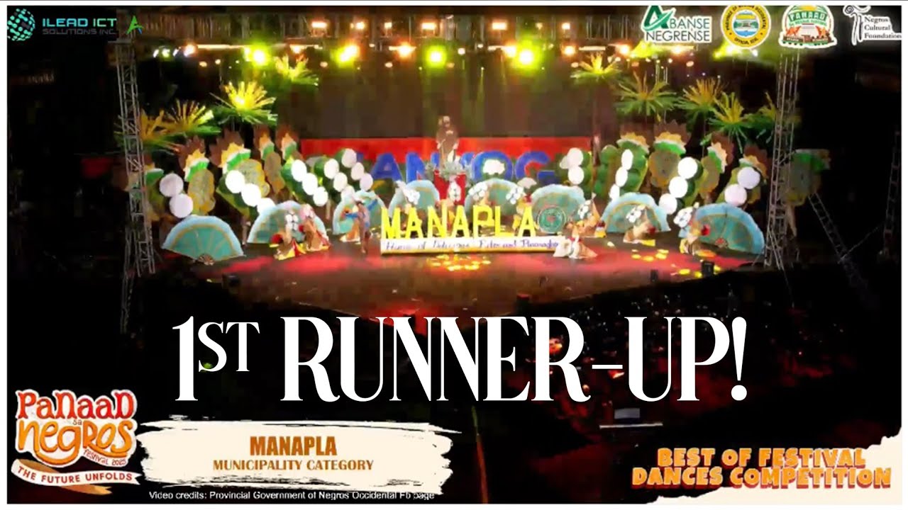 1st RunUp! Manapla - Manang Pula Festival - Panaad sa Negros 2025