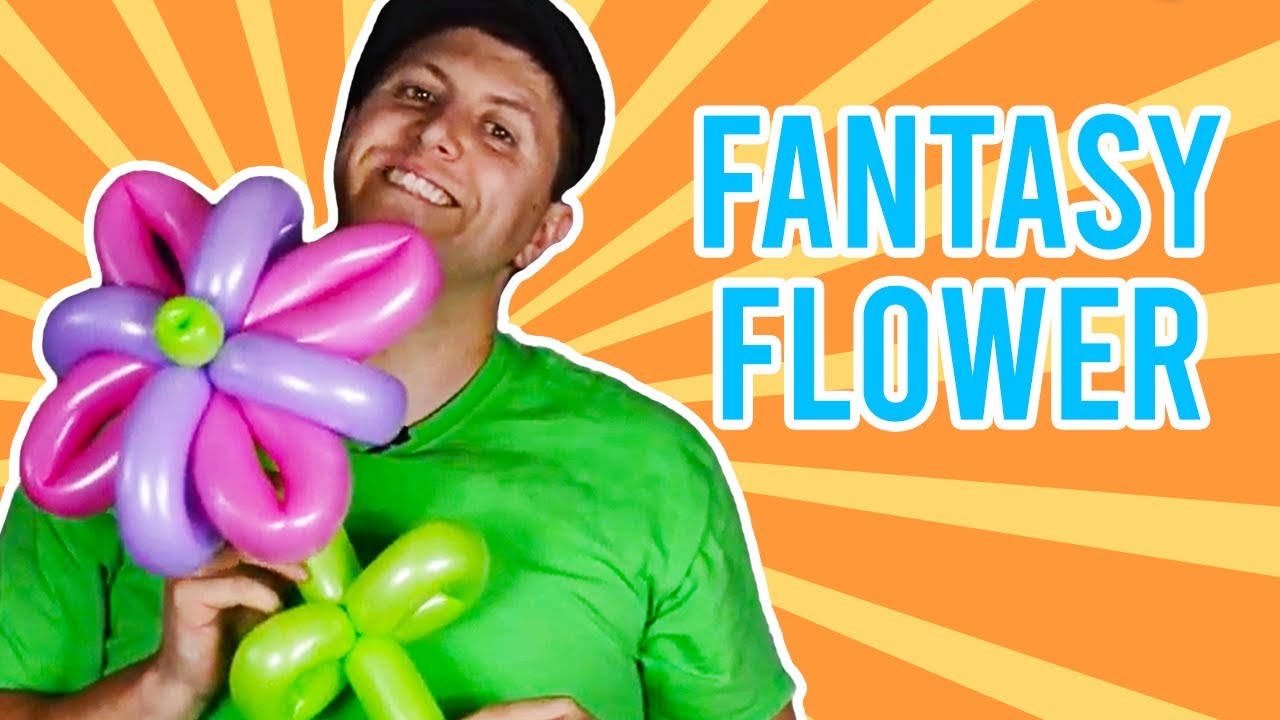 How to Make a Balloon Flower 