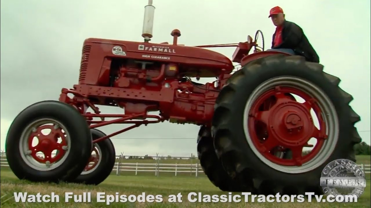 RARE High Crop Tractor!  Farmall Super M-TA - MV High Clearance