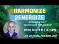 Harmonize2Energize: SEL 7: With special guest Beth Lendrum  - Thurs 25th April 2024