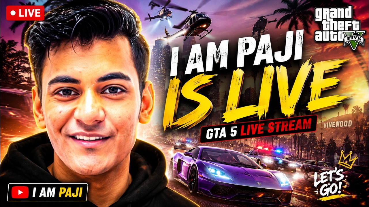 🔴 GTA 5 LIVE – Pro Gameplay & Fun With Squad 🎮🔥 | #gta5 #gtav #gaming