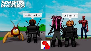 BROOKHAVEN MOMENTOS DIVERTIDOS VESTIDOS DE ARAÑAS (ROBLOX)