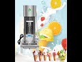 Fresh Fruit Ice Cream Machine Yoghurt Powder Mix Machine Fruit Juicer #fresh fruit cream mixer