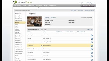 Basic HomeZada Home Inventory Training Video | Home Management Software