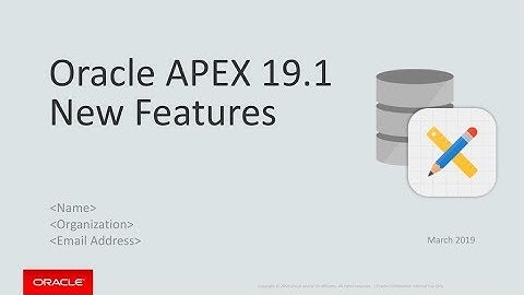 Instalation of oracle APEX 19.1 complete steps