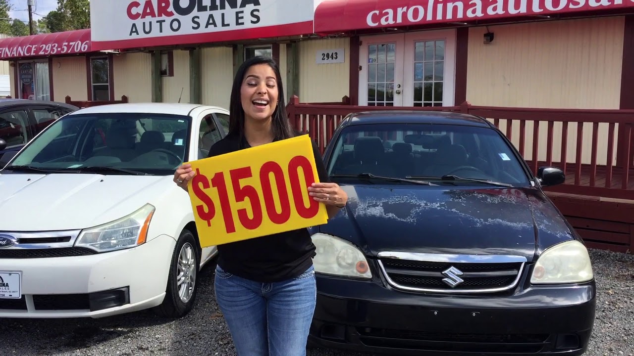 500 Down Specials Carolina Auto Sales YouTube