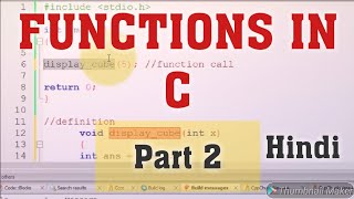 Nested function in c programming |  Function in c part 2