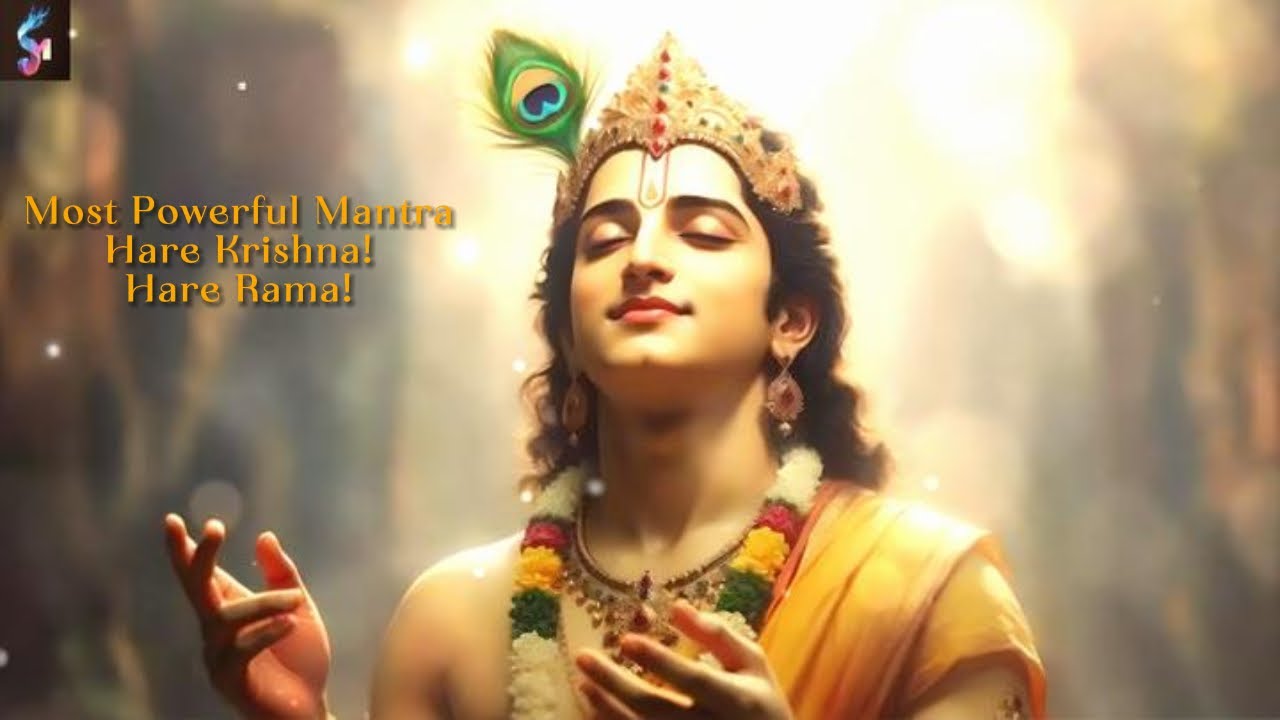 Powerful Hare Krishna Maha Mantra | ISKCON-Style Chant for Meditation & Healing.