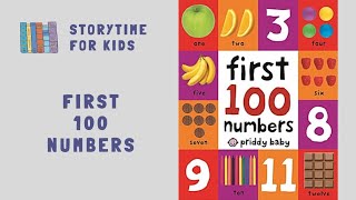 1⃣2⃣3⃣First 100 Numbers by Priddy Books | Learn numbers | English | Spanish @storytimeforkids123