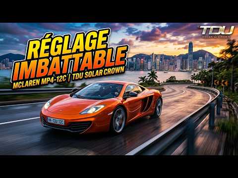 Test Drive Unlimited Solar Crown REGLAGE MCLAREN MP4-12C SETTINGS TDUSC MP4 12C