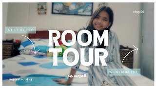 ୨ৎ *2025* Room tour 🍀✨ !! | bookshelf, soft toys, skincare + more ★.ᐟ @muchloveaarz 𖤐 screenshot 5