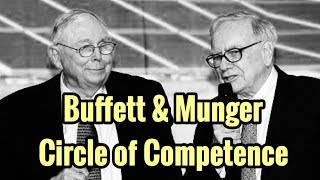 Warren Buffett \& Charlie Munger: Circle of Competence
