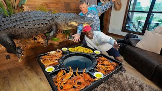 Best day of Crabbing, EVER!!! {Catch Clean Cook} Triple decker Steamer