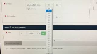 Filling a Detail or Callback in CrewSense