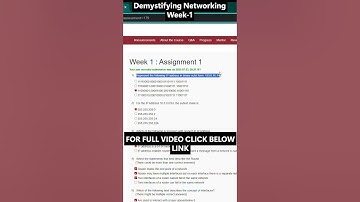 NPTEL Demystifying Networking Week 1 Assignment Answers | NOC25‑CS125 | IIT Bombay | July–Dec 2025