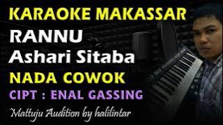 Karaoke Rannu Nada Cowok || Ashari Sitaba || Enal Gassing