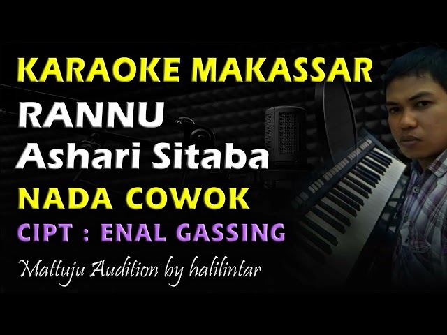 Karaoke Rannu Nada Cowok || Ashari Sitaba || Enal Gassing class=