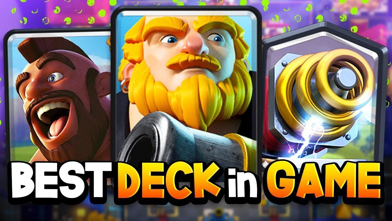 Clash Royale, Best Hog Rider and Royal Giant Deck