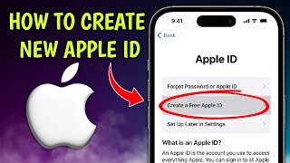 How To Create A New Apple ID ? | Simple steps 2024 #create #AppleID