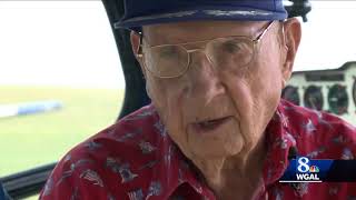 97-year-old former WWII combat pilot takes to the skies