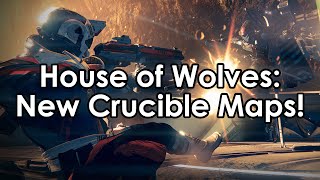 Destiny House of Wolves: New Crucible PvP Maps - Overview and Basic Strategies