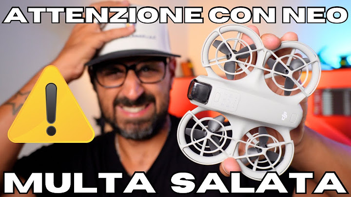 Hai acquistato il DJI NEO? Ora Possono MULTARTI...Ecco il Motivo!!!