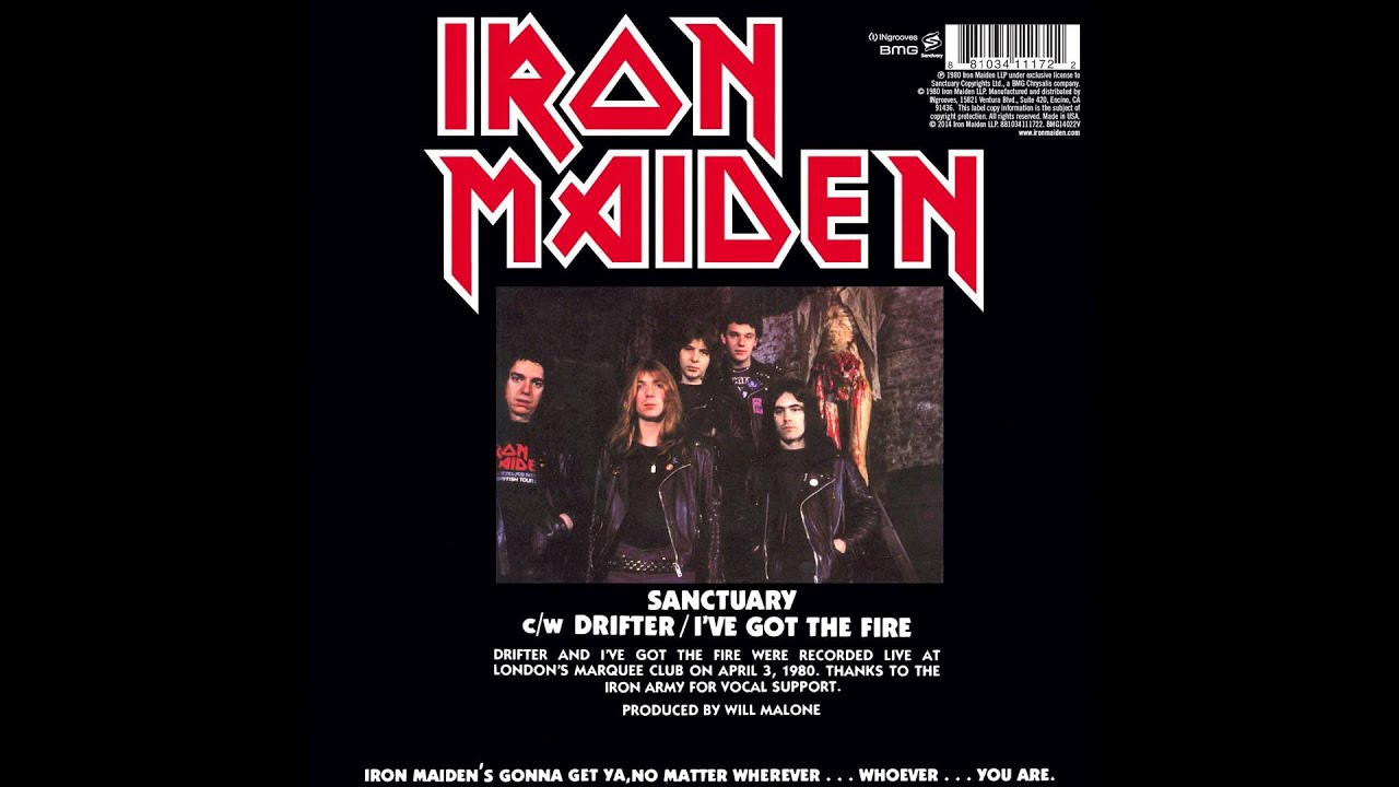 Sanctuary – The Iron Maiden Singles Series – The Crooked Wanderer
