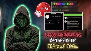 HOW TO B4N ANY INSTAGRAM ACCOUNT ||TERMUX MASS REPORTING TOOLS || ☠️