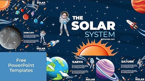 Best Free Solar System PowerPoint Template with Morph transition ☀️