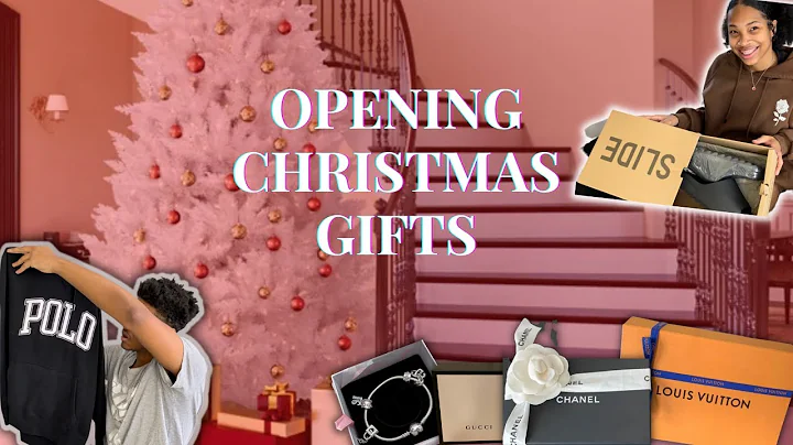 OPEN OUR XMAS GIFTS WITH US!!!