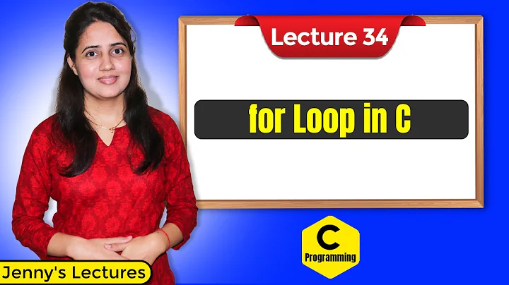 C_34 For loop in C  | C Language Tutorial
