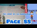Le Loup Et Le Moissonneur Page 88 Coquelicot CE2 Français Unité 8 Lire 