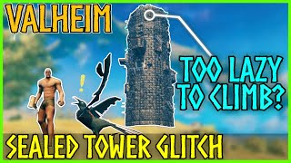 GLITCHING into the Sealed Tower! | Valheim