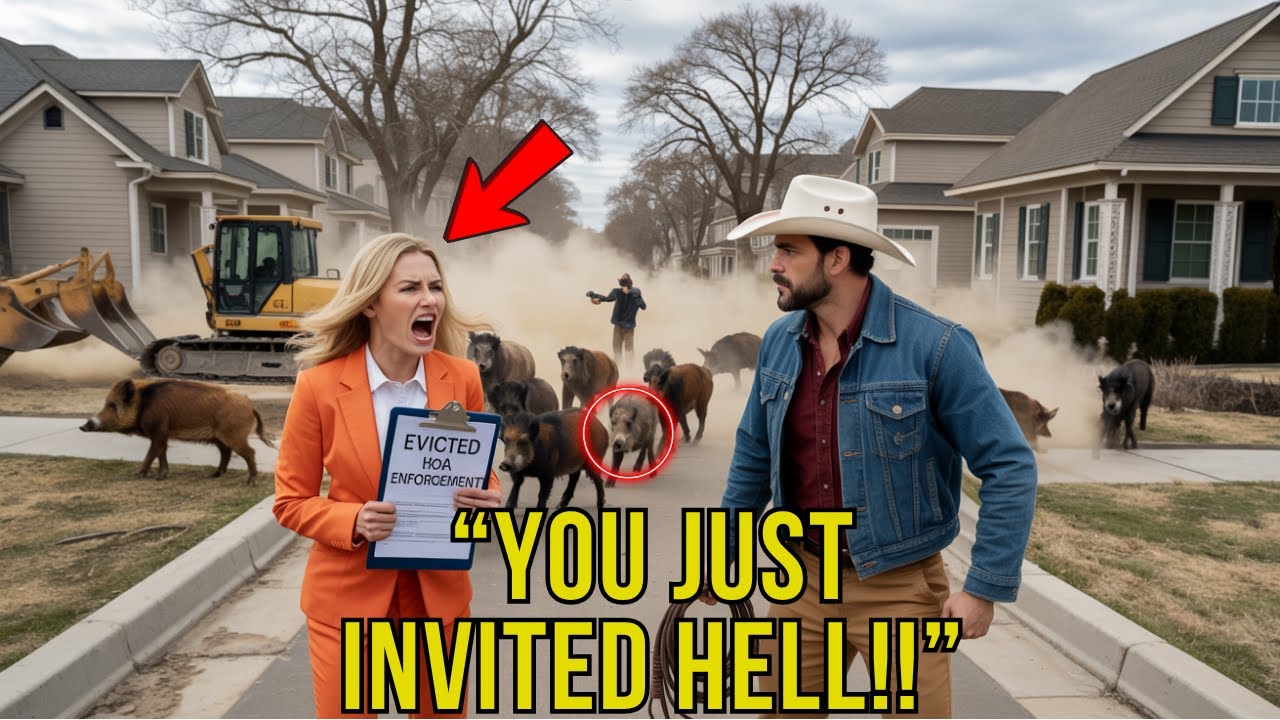 HOA Gave Me 1 Hour to Tear Down My Cabin’s Forest Fence — Then Wild Boars Took Over the Street