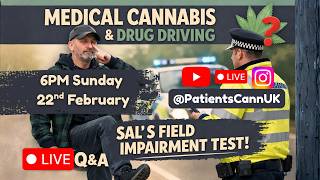 Q&A: Medical Cannabis & Drug Driving – Patient Experience + Open Discussion