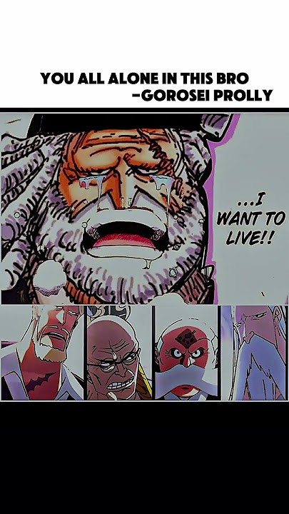 When the Gorosei Realized They’re in a Shonen Anime 😭