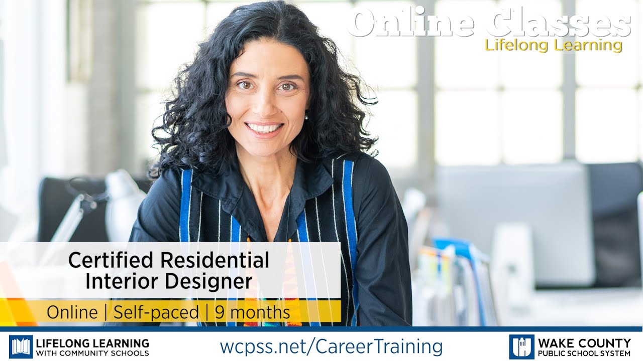 Career Training Program - Certified Residential Interior Designer - YouTube