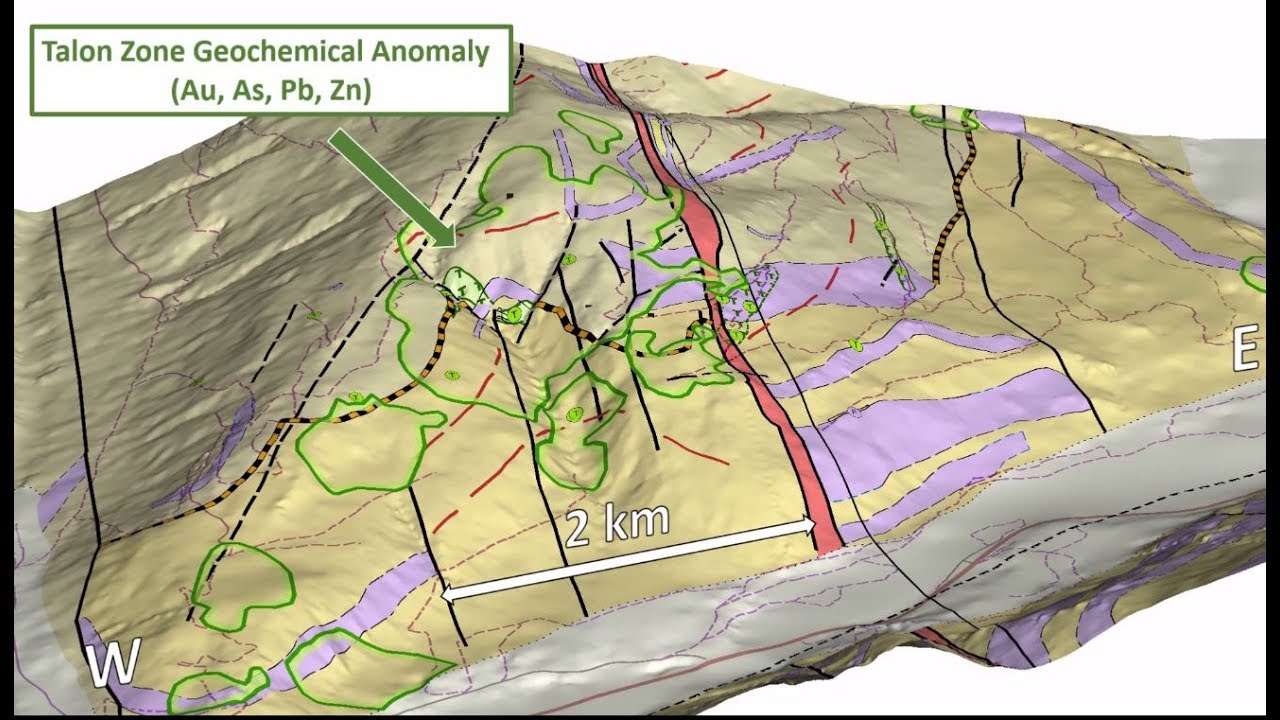 2018 Drill Plans and Geophysical Anomalies - Eagle Plains Resources Iron Range