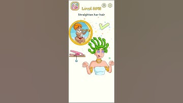 Dop 2 (Delete One Part) Level - 3645 Straighten her hair #shorts #shortsfeed #viralshorts