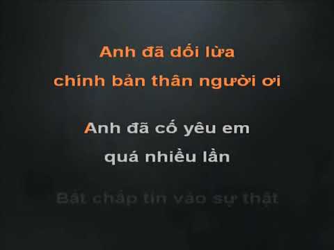 Karaoke Nước mắt hạnh phúc remix - Nguyên Khôi