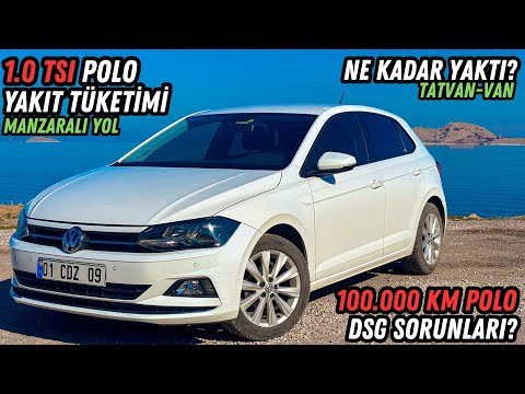 1.0 TSI ÇOK MU YAKIYOR? | VW POLO 1.0 TSI DSG İLE YAKIT TÜKETİMİ | MANZARALI YOL | TATVANDAN VANA