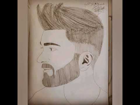 فن تصميمي ابداع رسم رسم اجمل شاب سوري Youtube