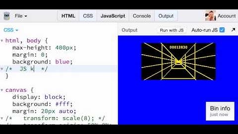 Live-reload CSS injection in JS Bin