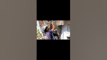 chicken mesh installation #shorts #design #installation #youtubeshorts #wall #short #dropwall