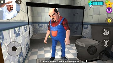 Scary Stranger 3D Update Special Levels Control Miss T & Mr Grumpy Secret Room (Android, iOS)