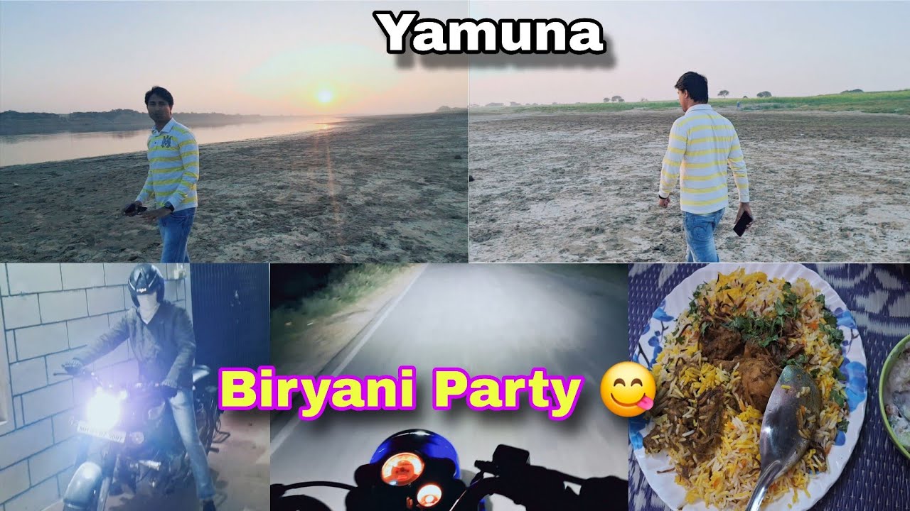 Biiyani Party in my Village 😋| Yamuna ghumne gaye💓| Sameer 01 Official 
