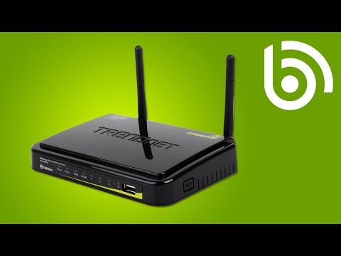 TRENDnet TEW-652BRP WiFi N Router Introduction
