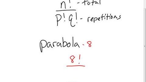 13-2 Permuations with repetition